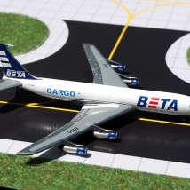 Gemini Jets024 Модель самолета Beta Cargo Boeing 707-320, 1/400