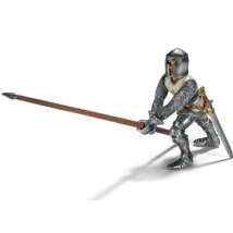 70038 Рыцарь-пехотинец с пикой (белый), SCHLEICH