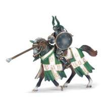 70047 Рыцарь на коне (зеленый), SCHLEICH