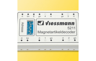 Viessmann5211 Цифровой стрелочный декодер с 8 выходами