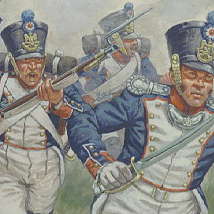 7008 Французская пехота Ватерлоо, HAT