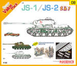 Dragon09108 Танк JS1/JS2 (2 in 1) 1/35,